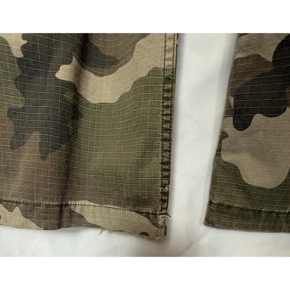 Vintage Y2K Mossimo Womens Camo Cargo Pants Size 11 Dragon Embroidered Grunge - Picture 7 of 16
